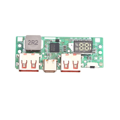 5V 3A Lithium Battery Digital Display Fast Charging Module IP5356 TYPE-C Micro USB QC3.0 QC2.0 PD3.0 PD2.0 AFC FCP