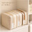 1set Sheet Organizer Boxes, Transparent, Large-Capacity, Stackable Wardrobe Storage Boxes, Suitable for Storing Blankets 1