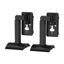 2PCS para Soporte de Altavoz para UB-20II Soporte Universal de Acero Inoxidable Colgador para Soporte de Pared de Altavoz A
