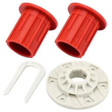 52719 Washer Basket Drive Hub Repair Kit, Complete Replacement Set with Drive Sleeves & Clips for Washing Machine Repair