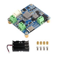 Modulo di Gestione 'Energia Solare (D), Controllore di Carica Solare USB, Supporta Pannelli Solari da 6V-24V e Adattatore di Alimentazione Type-C