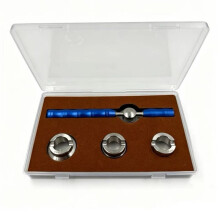 For High Watch Back Cover Opener, Closer Remover, with 3 Molds 25/30/33mm, Watchmaker Repair Kit