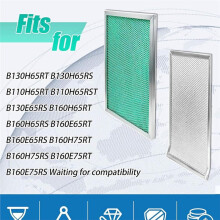 2PCS Washable Air Filter Kit for SV66133 HRV Air Exchanger Filter Aluminum Mesh Vent Filter Replacement