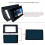 Painel Frontal de 9 Polegadas para Rádio Estéreo para Android de Carro 2DIN, Peças para  StepWGN RG1 2005-2008 5