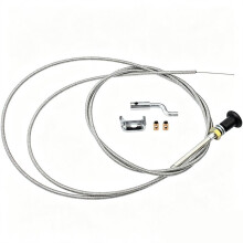 237 Universal-Drück- und Zug-Drosselklappenkabel für 237 Rotary 703971 290831 Kabelkanal 63" Innendraht