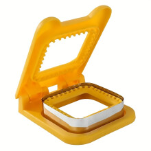 Edelstahl-Kunststoff/Sandwich-Maker 1 Stück/Quadratisches Versiegelungs- und Schneidwerkzeug/Perfekte Brotscheiben