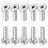 40 Pack Angle Beveled Protector Sleeves, Wood Post Protector Stair Cable Railing 1/8, 45 Degree 4