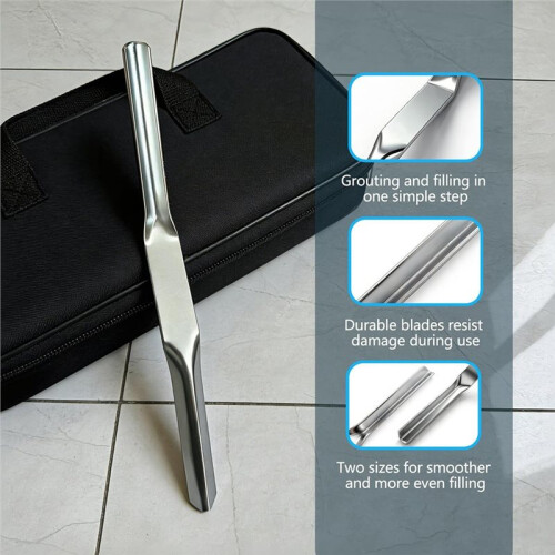 4 Pack Brick Jointer Tool, 1/2" X 5/8" Steel Brick Jointer for Masonry, Dual End Mortar Tool for Repointing 2
