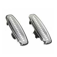 Dynamic LED Side Mirror Turn Signal Lights for EX25 EX35 EX37 J50 FX30d FX35 S51 White
