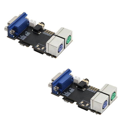 FabGL VGA32 VGA ESP32 PSRAM Module V1.4 Controller PS/2 Mouse Keyboard  Library Game ANSI/Terminal Circuits