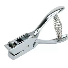 Punzonatrice per Slot di Carta ID 15x4mm, Strumento A Pinza Manuale di Alta Resistenza per Etichette In PVC, Fori per Laccetti, Carta, Cartone e Foto