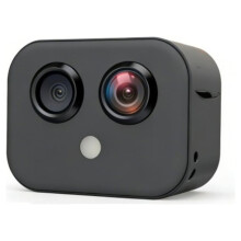 Câmera WiFi 4K para Casa Inteligente, Vigilância de Segurança Sem Fio, Webcam Dupla, Micro-Câmera IP, Visão Noturna, Monitor Esportivo