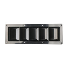 5 Slotted Louvered Ventilator, Universal Hood Vent Louver Panel, Hoods Cooling Panel for Trucks, Tractors, RVs, Boats