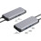Type-C Expansion Dock to 4K -Compatible Gigabit Ethernet 10Gbps USB Splitter PD100 Fast Charging 1