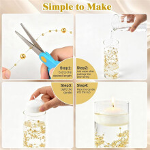 Floating Beads for Centerpieces Vases,Floating Candle Decor Artificial Flowers Pearl String for Floating Candle Wedding