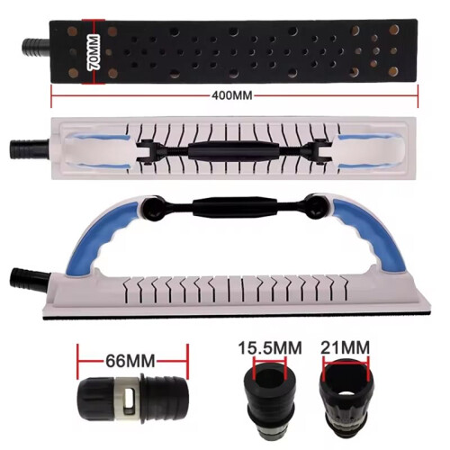 1 Pcs 70X400 mm Adjustable Longboard Hand Sanding File Block Kit for Polishing Tool 2