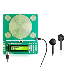 Schumann Resonance Signal Generator, 0.01Hz-100000Hz Adjustable Sine Wave, Type-C for Experiment Meditation