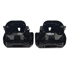 1Pair Car Rear Bumper Exhaust Cover 2253506 for Chevy Silverado Sierra 2019-2024 Tailpipe Tip Bezel Trim