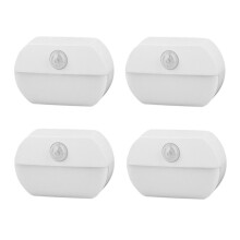 4 PCS Motion Sensor Stair Lights Indoor,Wireless Hallway Lights Portable LED Night Light for Bedroom Kitchen