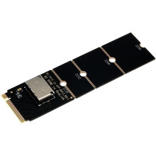 Carte Adaptatrice M.2 NVMe Vers OCulink, M.2 PCIe X4 M-Key Vers Connecteur Femelle SFF-8612, Convertisseur Prenant en Charge PCIe 3.0/4.0 pour SSD U.2