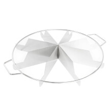 Stainless Steel Cake Cutter Slicer for Even Slices - Perfect Pastry Portion & Pizza Divider