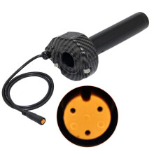 Poignée D'Accélération Électronique avec Connecteur Mâle Étanche pour Guidon, pour Moto Électrique pour sur-Ron X Funparts
