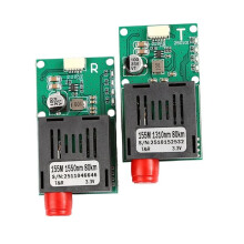 Módulo Transceptor Óptico TTL de 80 TX RX Transceptor de Fibra Equipo Terminal Óptico Interfaz FC AV/VCC/GND