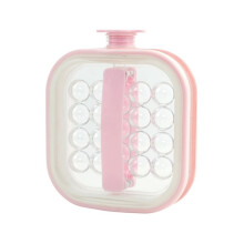 Portable Silicone Ice Maker Kettle, Bottle Ice Mold with 19- Ice Mold Tray for Travel, Camping, Home Bar