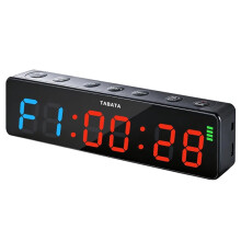 Piccolo Timer da Palestra con Orologio Ricaricabile, con Potente Magnete, Orologio Fitness Digitale con Conto Alla Rovescia, Conto Alla Rovescia,