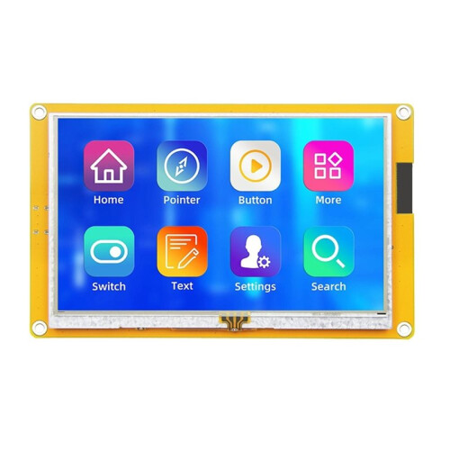 Módulo de Display TFT LCD de 5 Polegadas ESP32, Placa de Desenvolvimento ESP32-S3 de 5 Polegadas,  WiFi 800x480 para Iot Hmi  Home