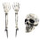 Realistic Skeleton Stakes Halloween Decorations for Lawn - Eerie Graveyard 1