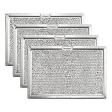 4 Szt. Filtr Przeciwtłuszczowy do Kuchenki Mikrofalowej 5 X 7-5/8 do 5304464105 WB06X10608 Zamiennik Filtra Przeciwtłuszczowego do Mikrofalówki