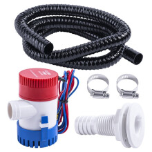 1 Juego de Kit de Bomba Bulch 1100GPH 750GPH 500GPH Adecuado para Autocaravanas, Yates y Lanchas Motoras