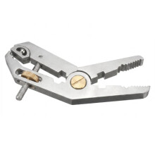 Parallel Wrench 5 in 1 Multi-Tool Pliers Clamp Wire Cutters Hex Screwdriver Portable Bottle Opener Model Making Silver