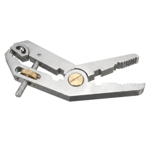 Parallel Wrench 5 in 1 Multi-Tool Pliers Clamp Wire Cutters Hex Screwdriver Portable Bottle Opener Model Making Silver