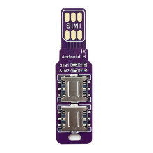 1X/H Model SIM Card Holder with Integrated Light for Phone Card Opening External SIM Card Slot for Android and IOS