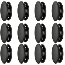 12 Stück Magnetische Vorhangklammern, Vorhangverschluss Verhindert Lichtdurchlässigkeit, Geeignet für Dusche, Zuhause, Schlafzimmer