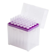 Pipette Tips 5000ul Sterile Filtering Tips 5mL, Universal Transparent Filtered Tips, 24 Tips Rack for Micropipette 1-5mL