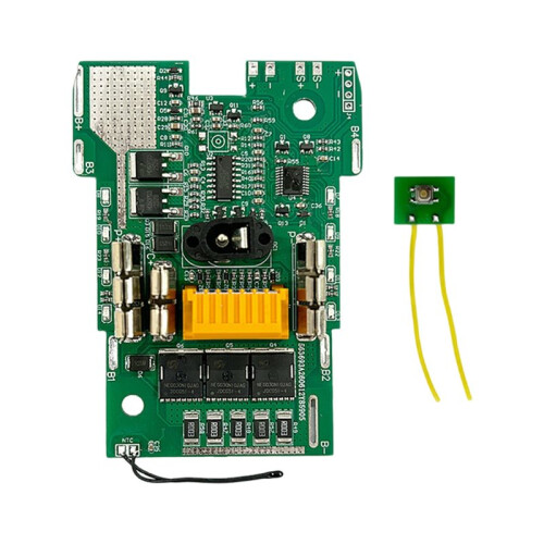 Battery BMS Protection Board for  21700  Power Tool Replacement Parts with LED Indicator Button Board