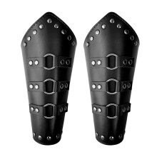 Gauntlet Wristband Adjustable Gauntlets Battle Wrist Guard for Halloween Cosplay Carnival Party Masquerade Photo Props