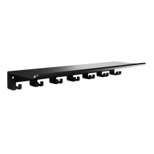 Floating Shelf Organizer for Accessories Home Gym Weight Wall Storage Equipment Hanger Metal Rack Holder