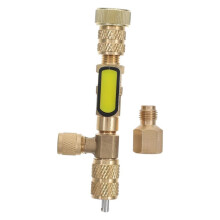 Air Conditioner Valve Core Removal Tool Valve Core Installer with Non Slip Knob High Toughness HVAC Tool