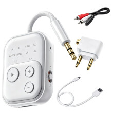 voor Audiozender-Ontvanger voor Tv, Dual Link voor 2 Hoofdtelefoons, Lage Latentie