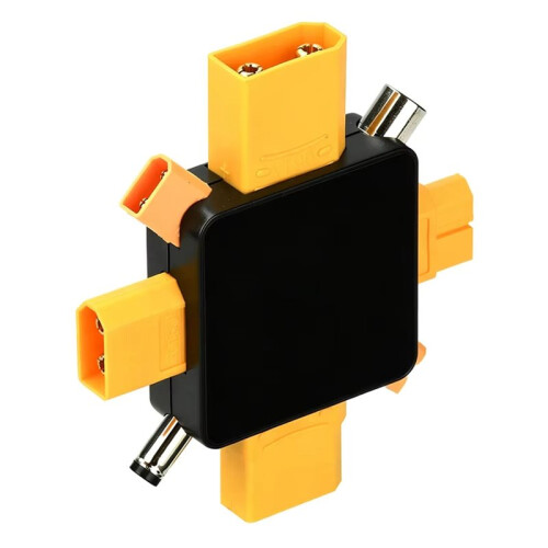 XT369P DC4.5-80V 50A Digital Voltmeter Ammeter Wattmeter XT30 XT90 Plug Current Voltage Capacity for Model Airplane