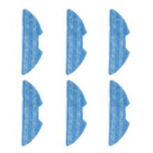 6PCS Washable Mop Pad for 811GB ICLEBO G5 Kitfort KT-552/566 Replacement Mop Cloth Parts
