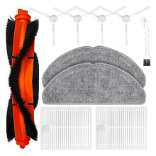 Accessories Kit Compatible with S20 / D106 Robot Vacuum Cleaner Replacement Parts Spare Repair Attachments 10pcs