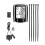 Wired Bike Computer LED Digital Bicycle Speedometer Odometer Touchscreen Cycling Computer Waterproof with Backlight 1