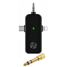 3-in-1-Sender 5,8G Stereo-Drahtlos-IEM-System, Automatische Kopplung für Studio, Band und Live-Auftritte