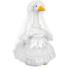 Outfit Dresses Clothes for 23" High Cement or Plastic Porch Costume for Wedding Yard Lawn Patio Decor
