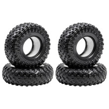 4pcs 0.7 Inch RC Car Tire Kit for 1/30 Axial SCX30 Scale Model RC Car Upgrade Accessories